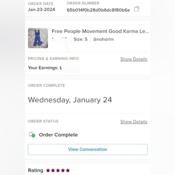 Free People Movement Good Karma Leggings and top Size XS-S - Picture 2 of 10